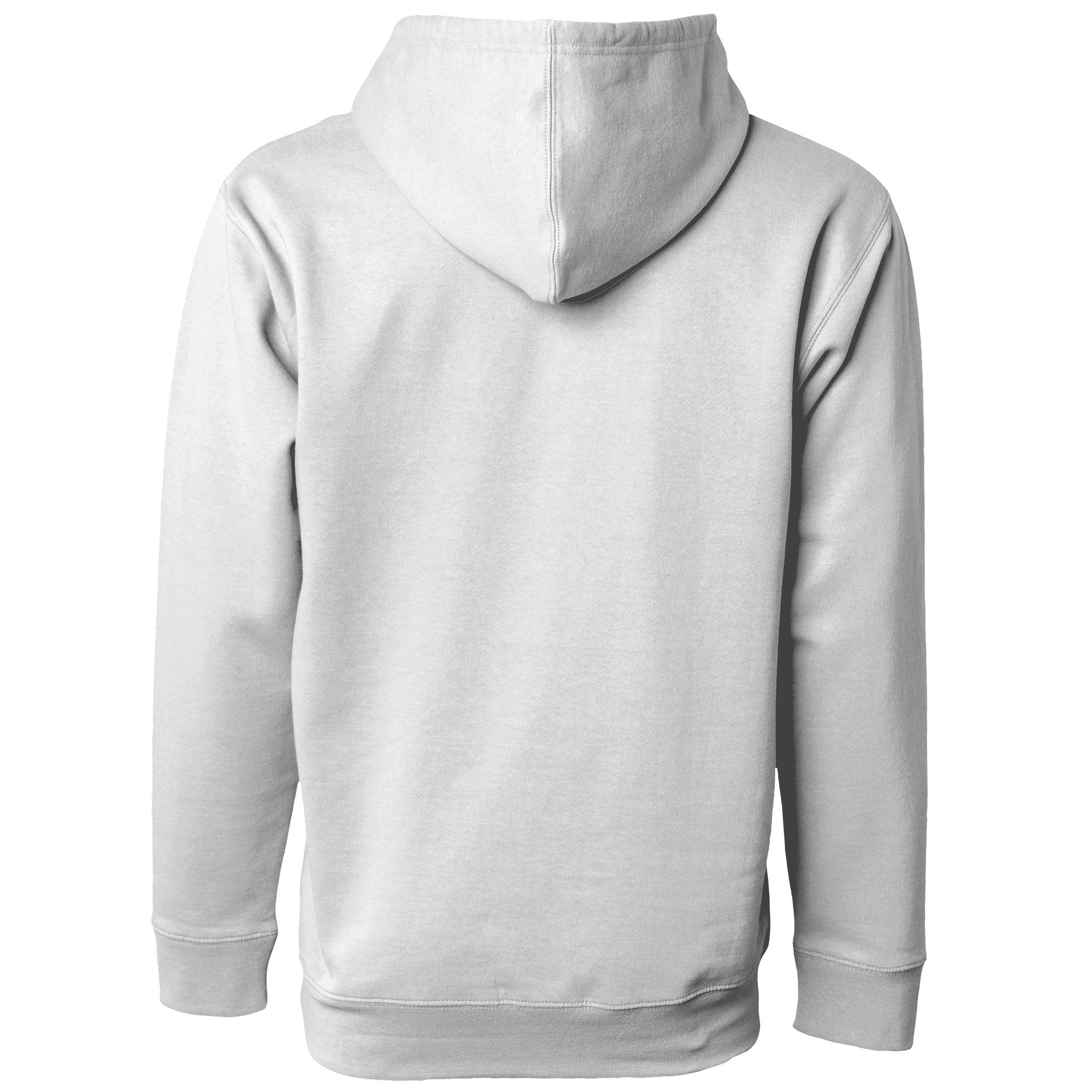 The Quiet Hours Hoodie — Squatch & Co. 12oz USA-milled cotton fleece pullover with embroidered chest mark