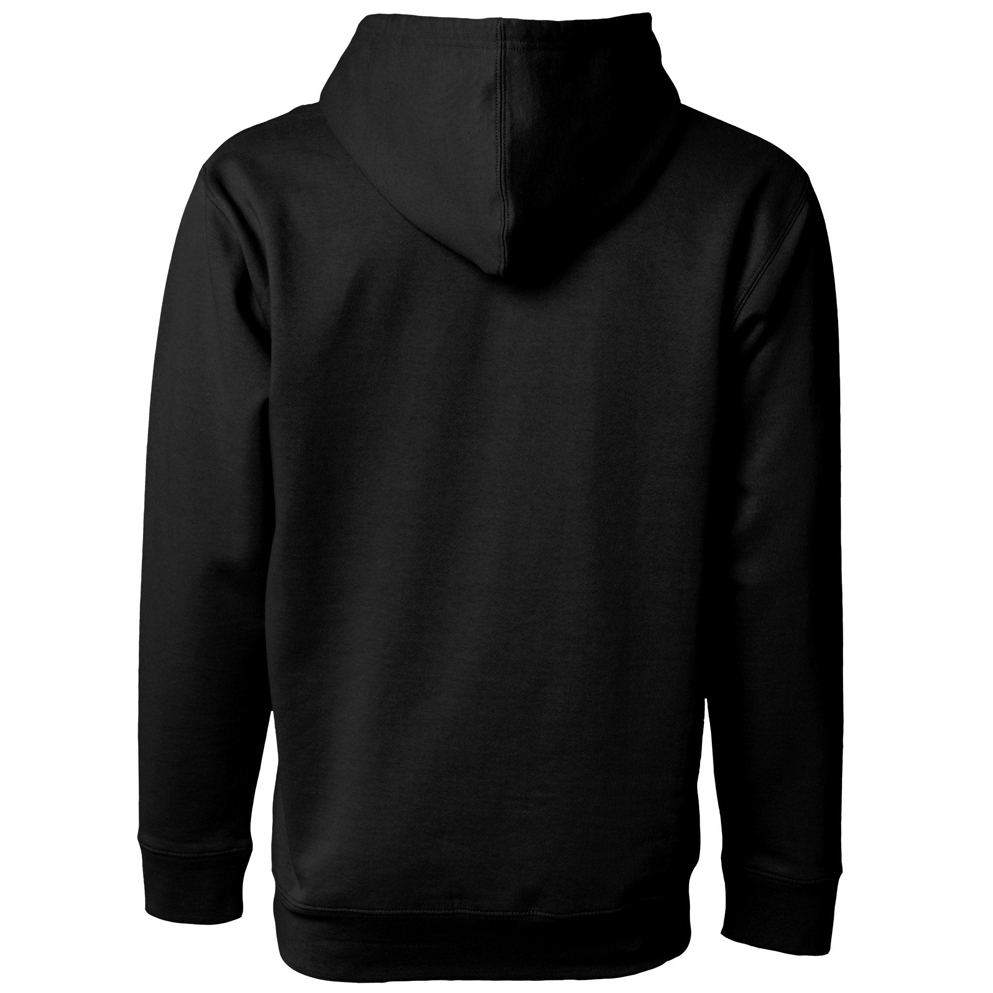 The Quiet Hours Hoodie — Squatch & Co. 12oz USA-milled cotton fleece pullover with embroidered chest mark