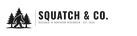 Squatch & Co. — horizontal logo (3 trees)